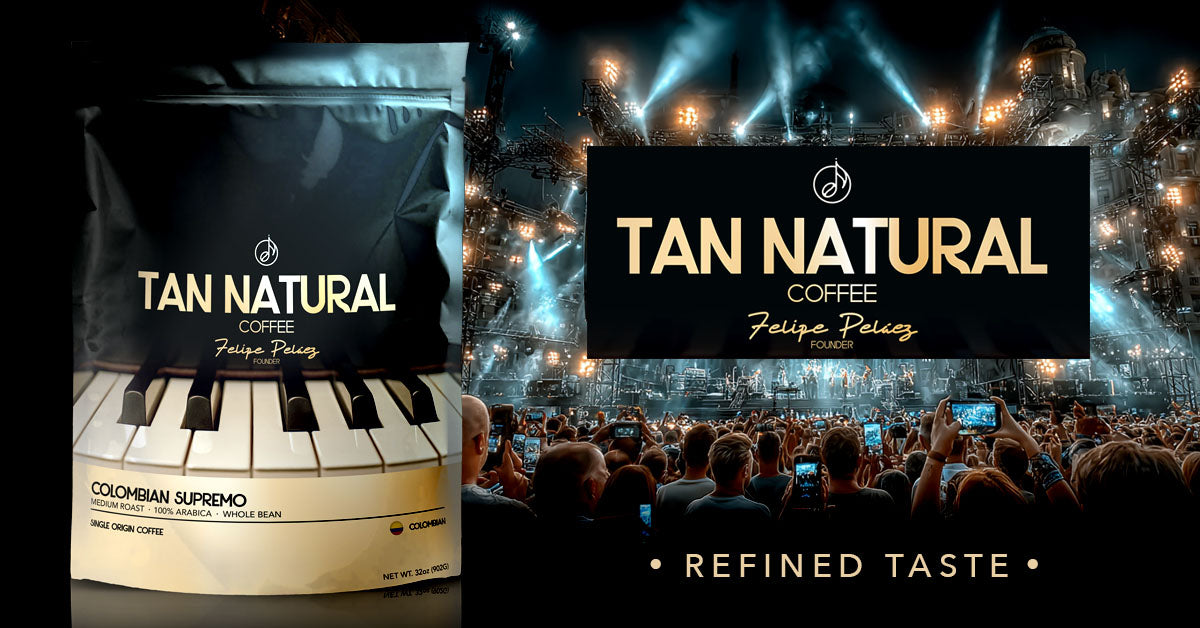 Tan Natural by Felipe Peláez - Organic Medium Roast Coffee – 2LB Bag